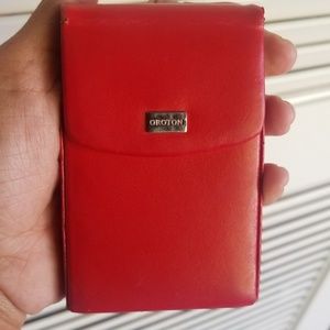 Oroton business card holder